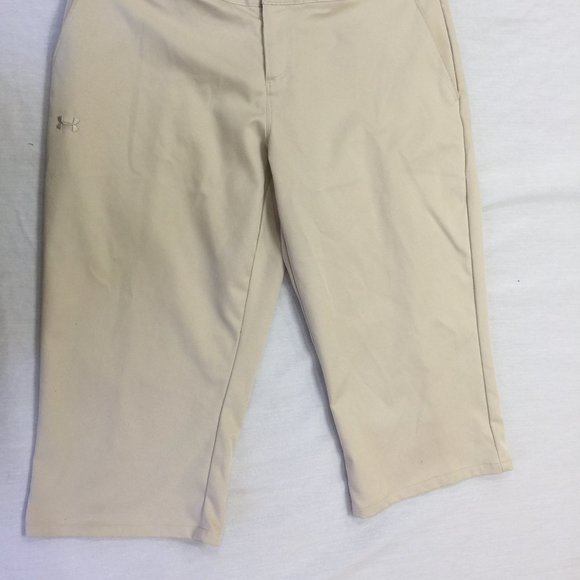 ❄️ UNDER ARMOUR PERFORMANCE WOMENS CAPRIS PANTS SIZE 10 ❄️ - Picture 2 of 5